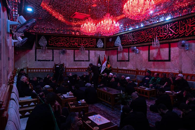 بحضور متولّيها الشرعيّ.. العتبة العباسية المقدسة تقيم مجلس عزاء في يوم العاشر من المحرّم