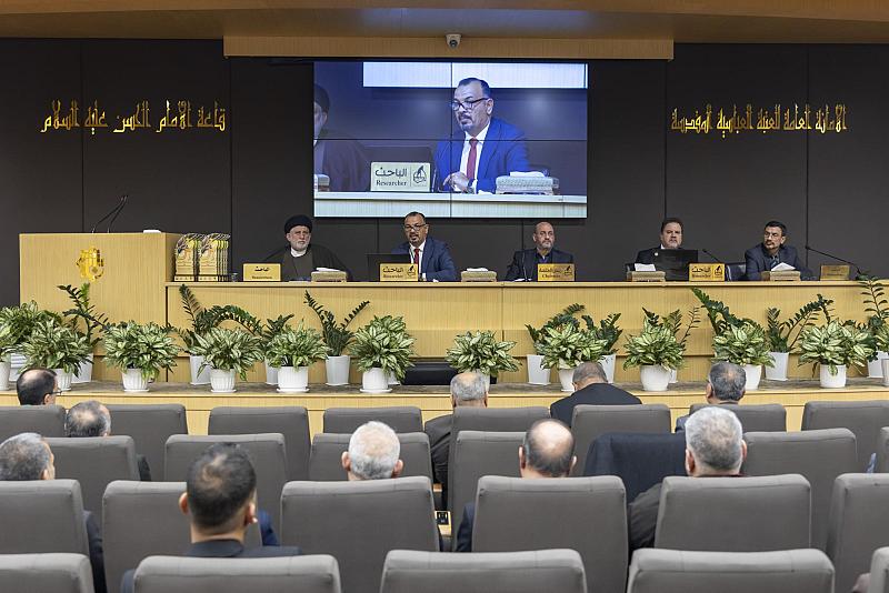ندوة اللغة العربية تشهد إقامة جلسة بحثية تسلط الضوء على دورها في العلوم الشرعية والفكرية
