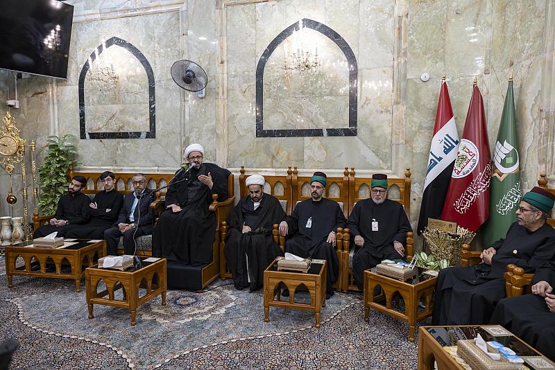 العتبة العباسية المقدسة تقيم مجلس عزاء بذكرى وفاة السيدة أم البنين (عليها السلام)