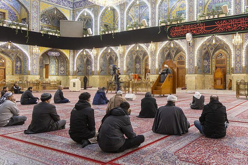 العتبة العباسية المقدسة تستذكر مظلومية الإمام الكاظم (عليه السلام) عبر مجلس عزاء