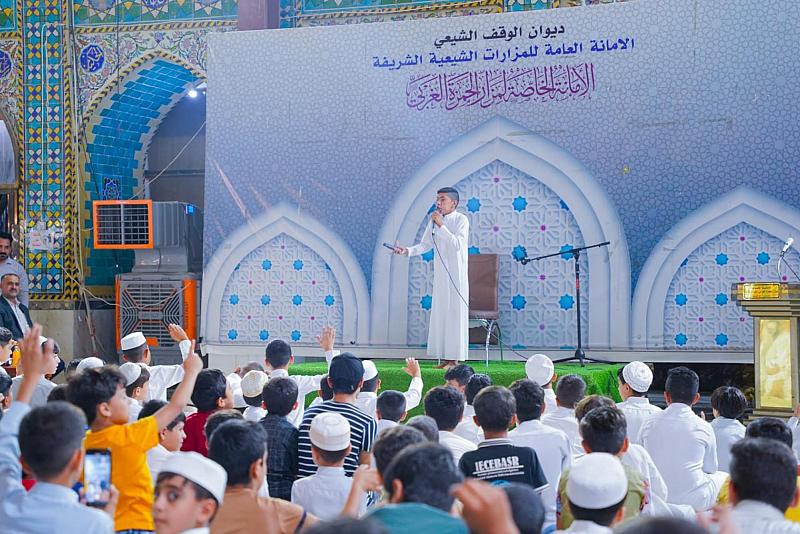 المجمع العلمي يشرك طلبة الدورات الصيفية بمحفلٍ قرآني في محافظة بابل