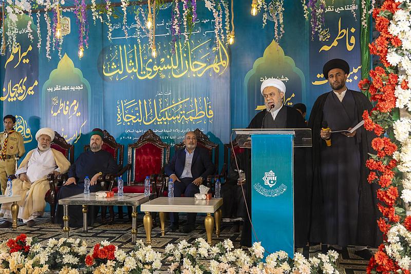 العتبة العباسية المقدسة تؤكد الاعتزاز بالمشاركة السنوية في إحياء مناسبات أهل البيت (عليهم السلام) في باكستان