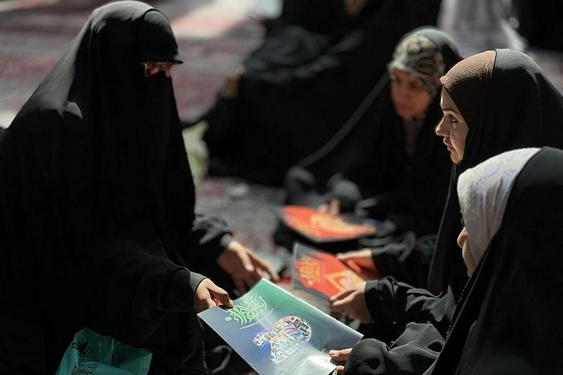 شعبة التوجيه النسوي تنظم مسابقة ميدانية للزائرات بذكرى شهادة الإمام الجواد (عليه السلام)