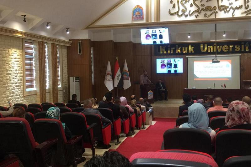 جامعتا كربلاء وكركوك إحدى محطّات الندوات التعريفيّة للمشاريع التي تبنّتها مكتبةُ ودار مخطوطات العتبة العبّاسية المقدّسة