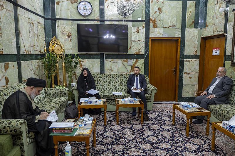 سماحة السيد الصافي يشيد بجهود الملاكات الطبية لخدمة زائري الإمام الحسين وأخيه أبي الفضل العباس (عليهما السلام)