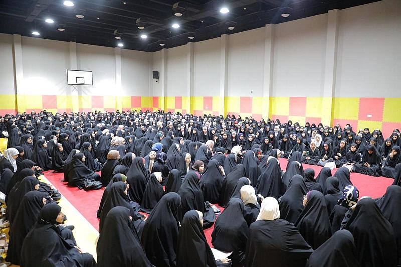 الخطابة النسوية تقيم مجلس عزاءٍ بذكرى استشهاد الإمام الباقر (عليه السلام)