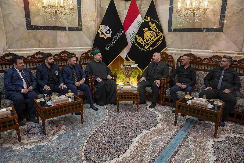 العتبة العباسية تبحث سبل تعزيز التعاون المشترك مع تربية نينوى