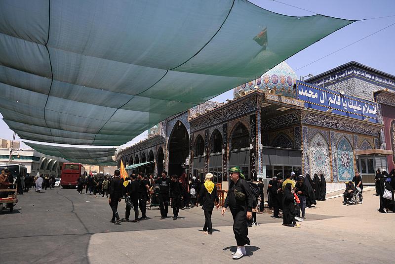 قسم المقام يباشر بتنفيذ خطته الخاصة لاستقبال زائري الأربعين