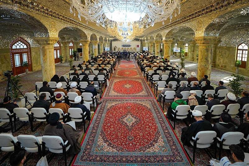 بعشرة بحوثٍ علمية.. قسم الشؤون الفكرية يشارك في مؤتمر التراث الدوليّ الثاني بالنجف