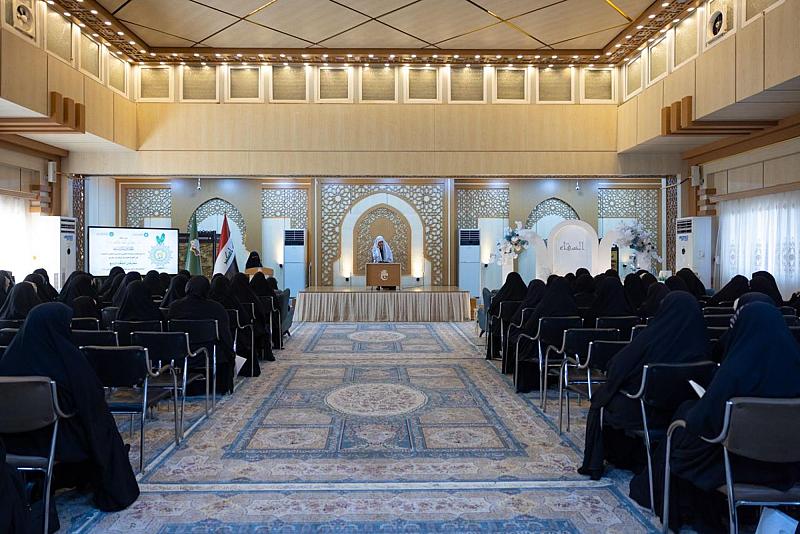 معهد القرآن الكريم النسوي يقيم مهرجان السقاء احتفاء بذكرى ولادة أبي الفضل العباس (عليه السلام)