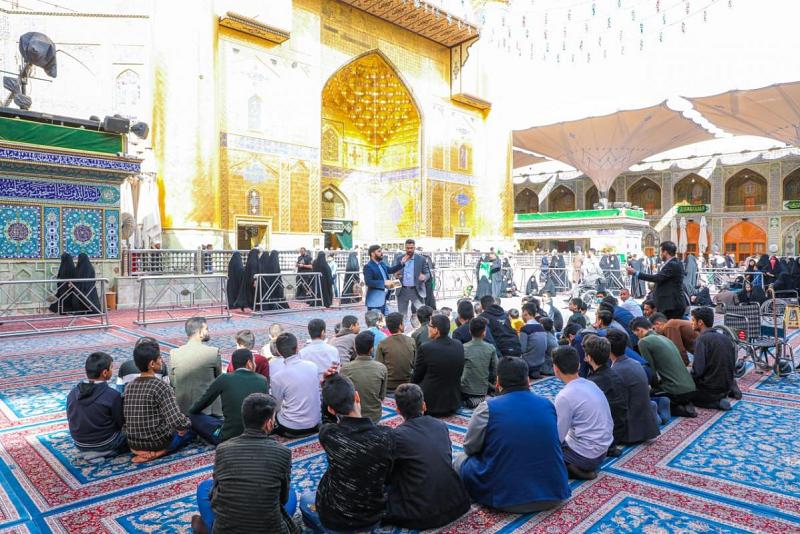 سَفرةٌ دِينيّة وَثَقافِيّة لِطَلَبَةِ حِفظِ القُرآنِ الكَرِيم في محافظة النجف الأشرف
