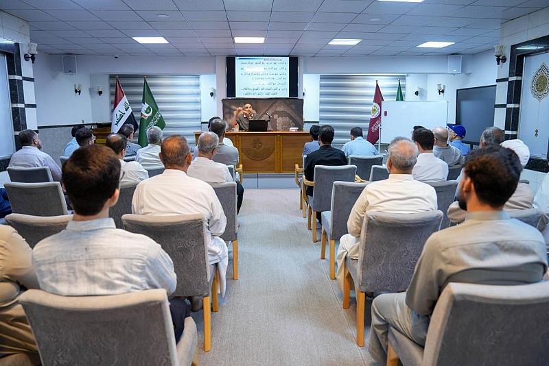 المجمع العلمي يستأنف دورة رياضة الفك التخصصية للقرّاء في النجف الأشرف