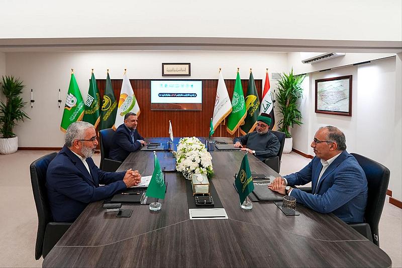 الأمين العام للعتبة العباسية يشارك في الاجتماع الدوري لأمناء العتبات المقدسة في العراق