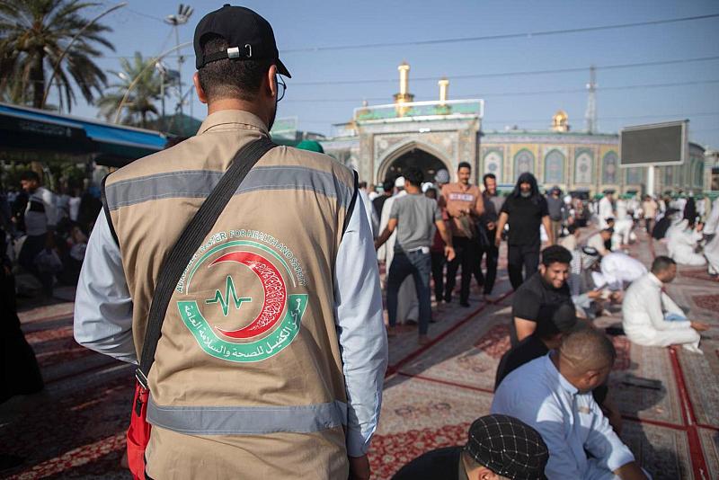 مركز الكفيل للصحة والسلامة العامة يقدم خدماته الطبية لزائري يوم عرفة