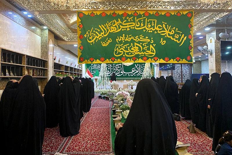 شعبة التوجيه الديني النسوي تنظّم حفلاً بذكرى بولادة الإمام الحسن (عليه السلام)