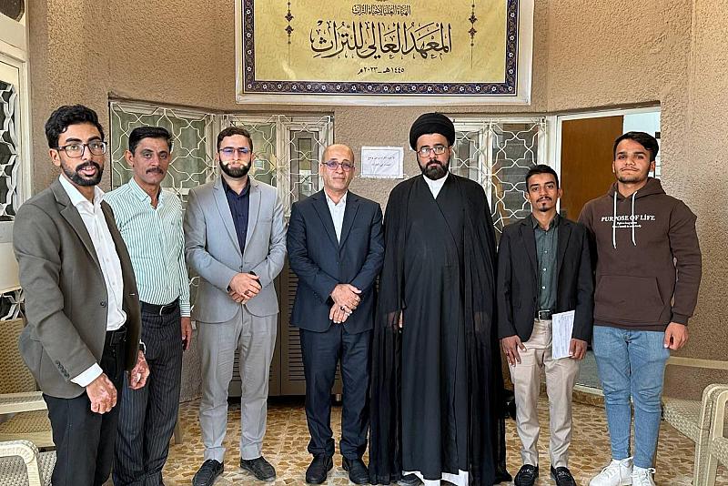 الهيأة العليا وجامعة الكوفة تبحثان سبل التعاون لإحياء التراث العلمي