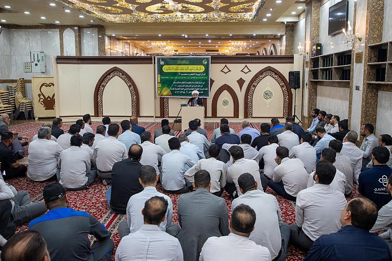 قسم الشؤون الدينية يُطلق دورته الفقهية والعقائدية لعددٍ من المنتسبين