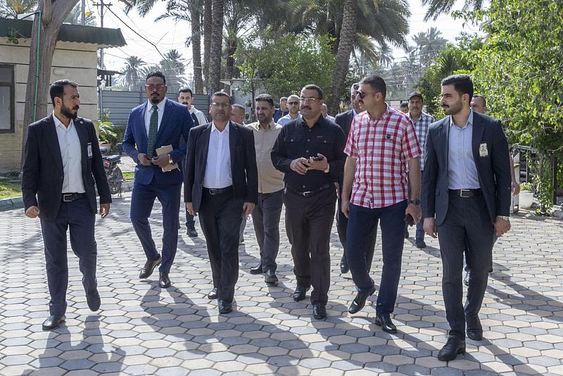 مجموعة مشاتل الكفيل تستقبل وفدًا من مديرية الدفاع المدني العامّة
