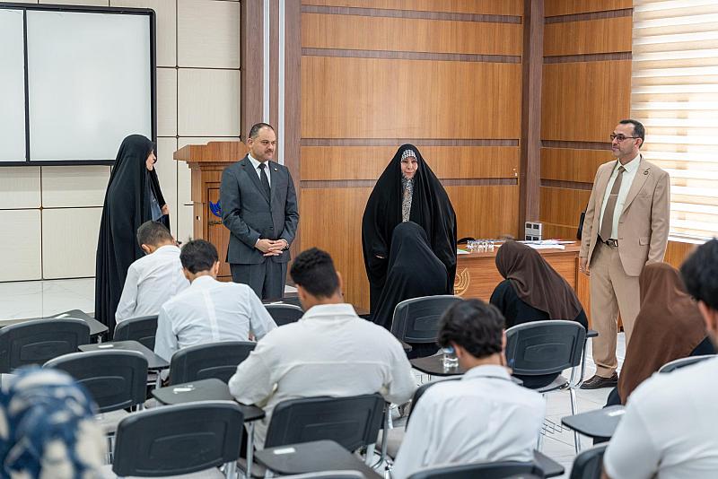 جامعة الكفيل تطلق الامتحانات النهائية لطلبتها