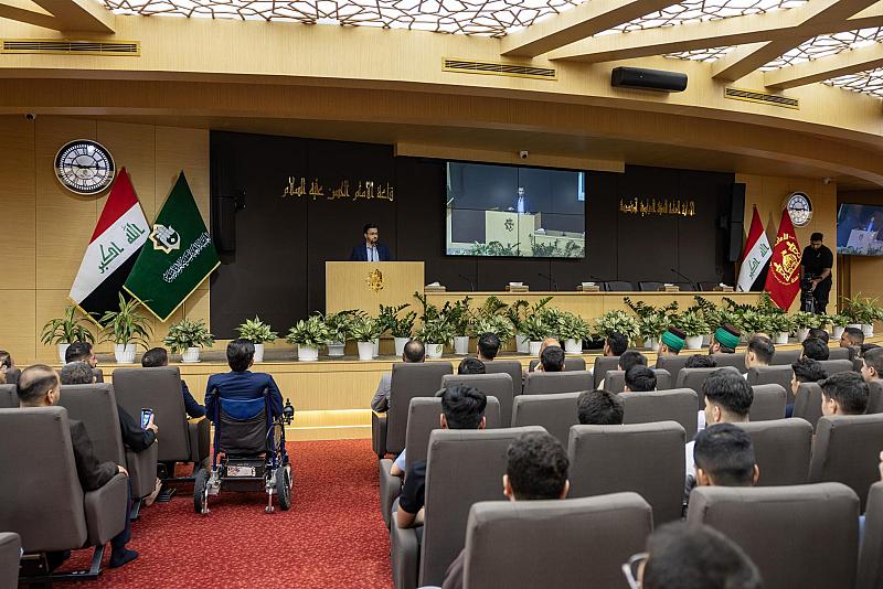 قسم العلاقات العامة يكرم المشاركين والمساهمين في مخيم فتية الكفيل الوطني