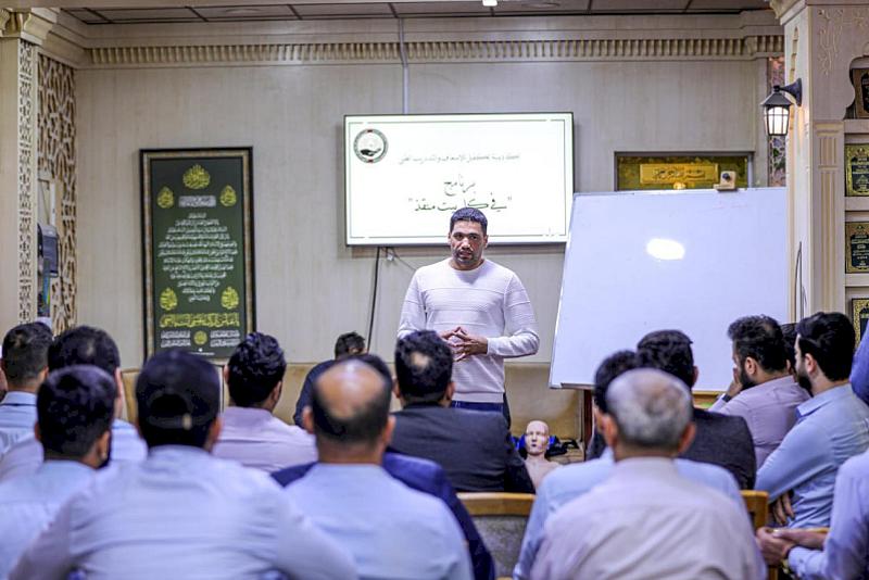 قسم المعارف يختتم دورة الإسعاف والتدريب الطبّي في البصرة