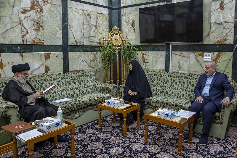 سماحة السيد الصافي يؤكد أهمية توسيع الخدمات الطبية المقدمة للزائرين والاستعداد للزيارات المليونية