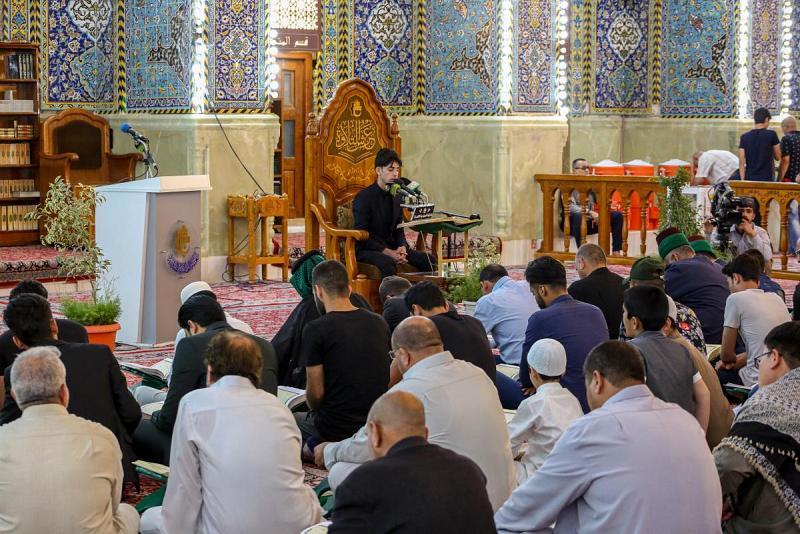 عرشُ التلاوة يتواصل بعقد محفله الأسبوعيّ ويستضيف رابطة القرآن الكريم في محافظة ميسان