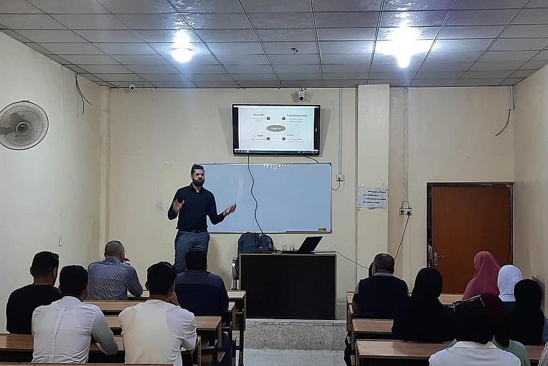 قسم الشؤون الفكرية يختتم دورة الفهرسة الحديثة في جامعة البصرة