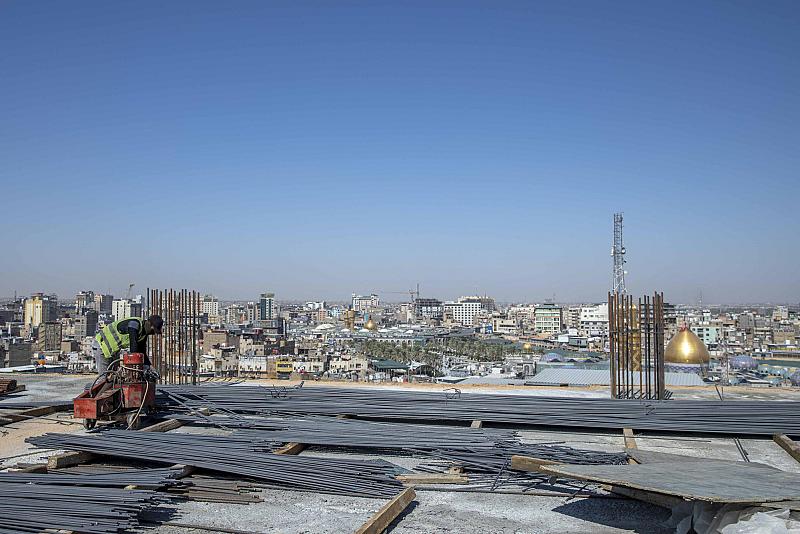 قسم المشاريع: نسب الإنجاز في مشروع مكتبة العتبة العباسية وصلت إلى نحو 50 بالمئة