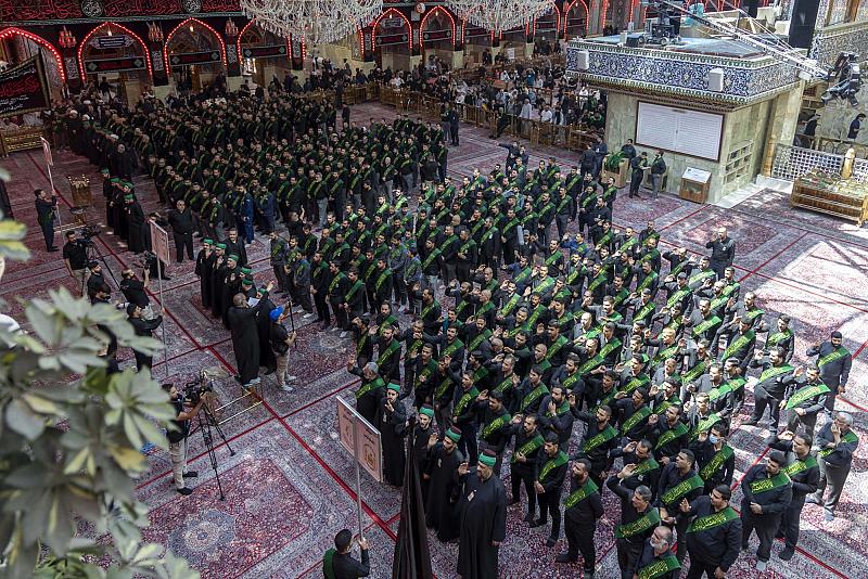 خدمة العتبتين المقدستين يحيون ذكرى شهادة النبي الأكرم محمد (صلّى الله عليه وآله)