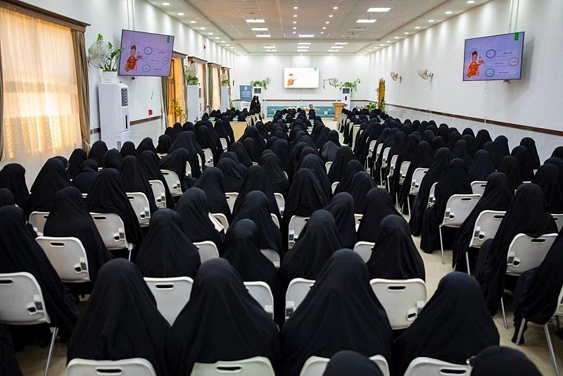  شعبة مدارس الكفيل الدينية تطلق فعاليات الفقرات الصباحية لمخيم بنات العقيدة التاسع والعشرين