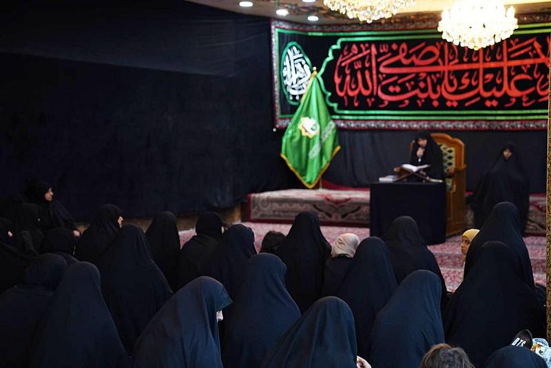 شعبة التوجيه الديني النسوي تعقد مجلس عزائها السنوي بذكرى استشهاد السيدة فاطمة الزهراء (عليها السلام)