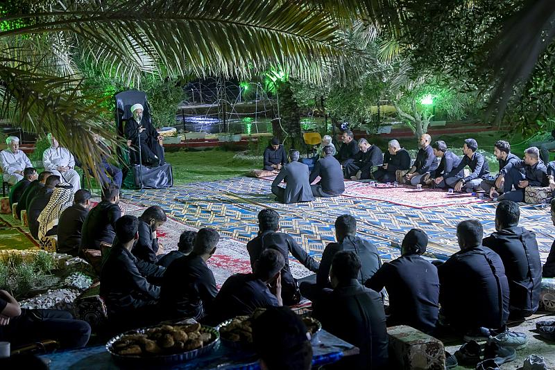 قسم الحزام الأخضر يقيم مجلس عزاء لإحياء أيام شهر المحرم