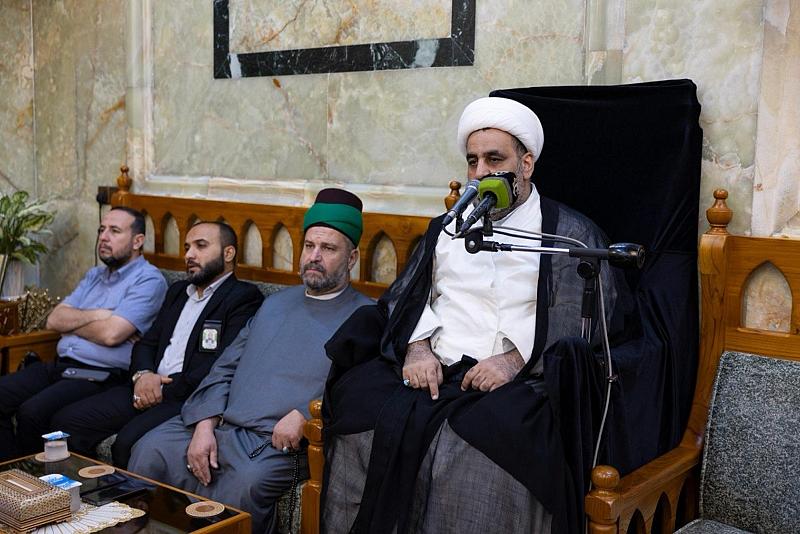 قسم العلاقات العامة ينظم مجلس عزاء لإحياء ذكرى شهادة الإمام العسكري (عليه السلام)