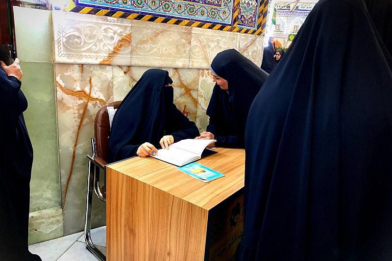 شعبة التوجيه الدينيّ النسويّ تستنفر جهودها لخدمة الزائرات في ايام شهر رمضان المبارك
