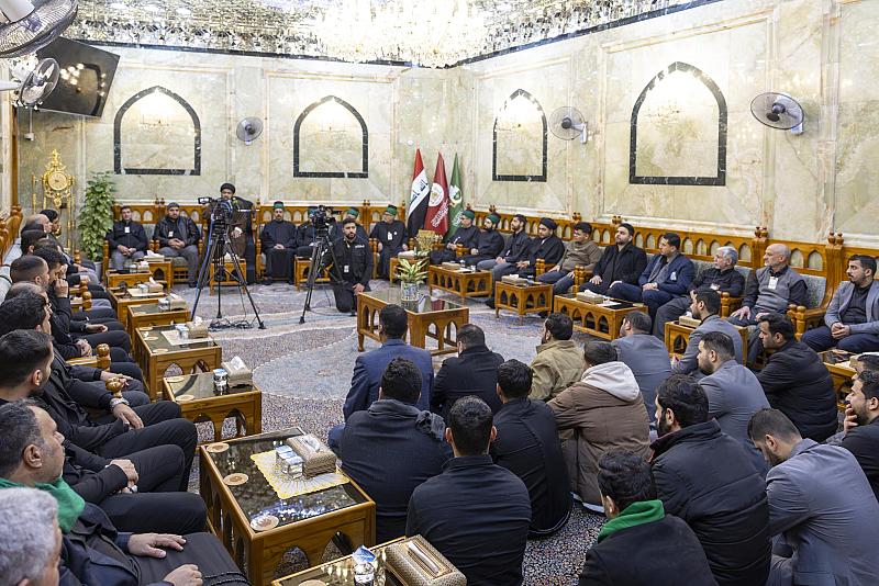 العتبة العباسية المقدسة تنظم مجلس عزاء بذكرى شهادة الإمام الكاظم (عليه السلام)