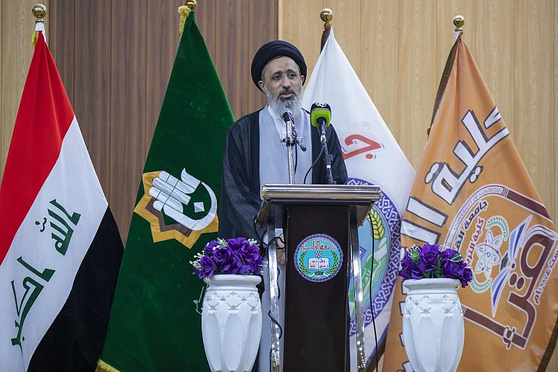 العتبة العباسية تشيد بجهود القائمين على مهرجان الولادات الشعبانية المباركة في جامعة القادسيّة