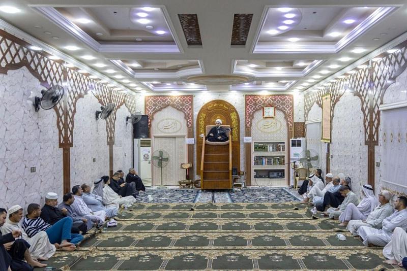العتبة العباسية المقدسة تقيم مجلس عزاء بذكرى شهادة السيدة الزهراء (عليها السلام) في البصرة