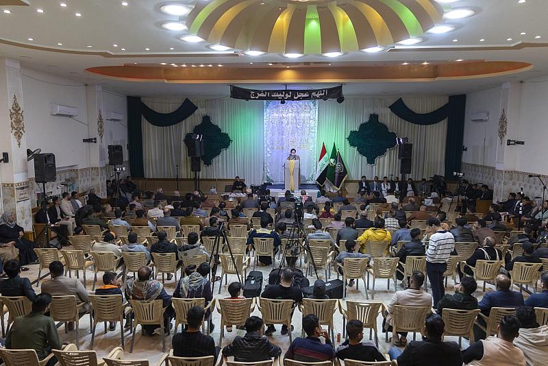العتبة العبّاسية تقيم مهرجان الولادات المحمدية في مدينة الحمزة الشرقي