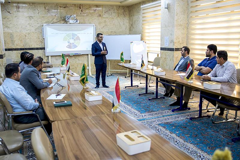 قسم التطوير يقيم دورة تدريبية عن الأخطاء اللغوية في المخاطبات الإدارية للمنتسبين