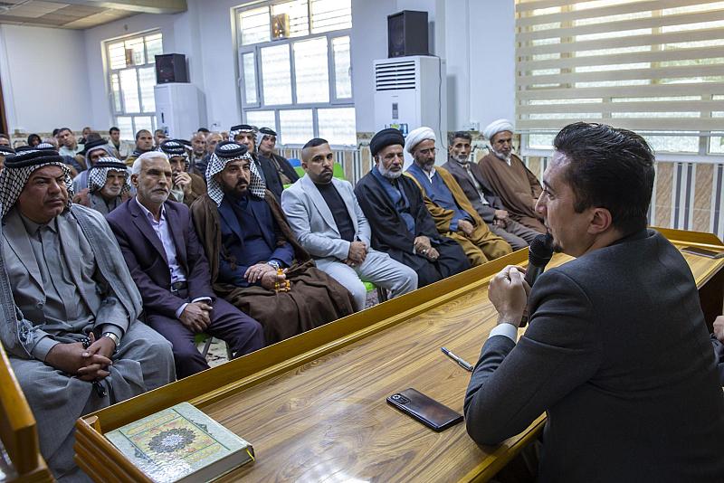 العتبة العباسية تقيم محاضرة ثقافية عن دور المرجعية الدينية في وأد الحروب الأهلية