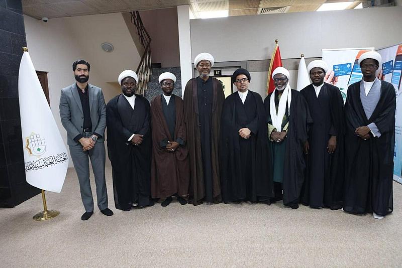 قسم الشؤون الفكرية يبحث سبل التعاون المشترك مع وفد ديني من غانا