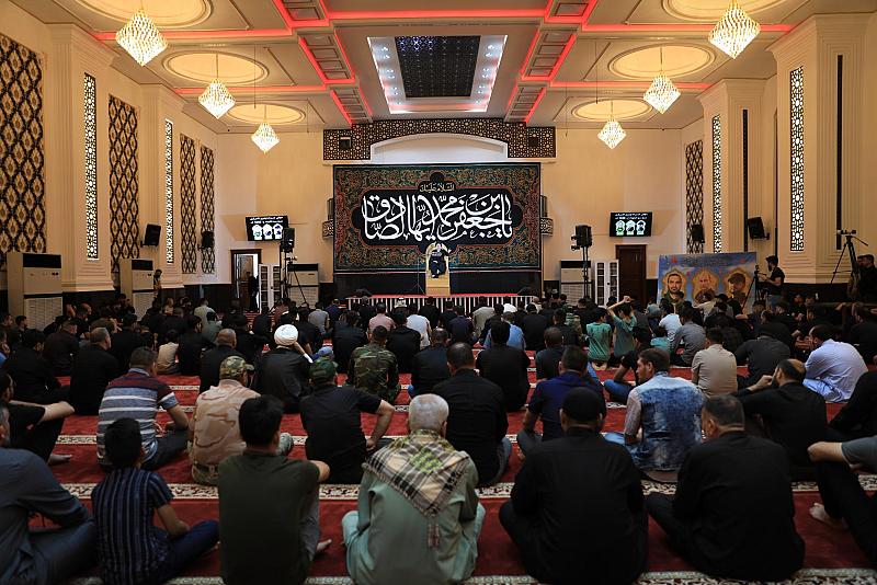 في نينوى.. العتبة العباسية تنظّم مجلساً عزائيّاً بذكرى شهادة الإمام الصادق (عليه السلام)