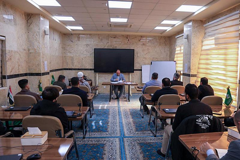 دار علوم نهج البلاغة تعقد اجتماعها الدوري لمناقشة أنشطتها المستقبلية