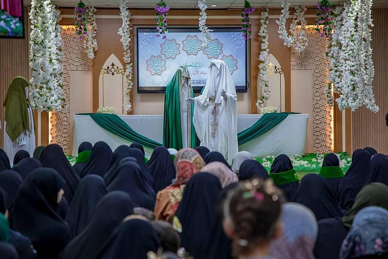 شعبة الخطابة النسوية تحتفي بذكرى ولادة الأقمار المحمدية