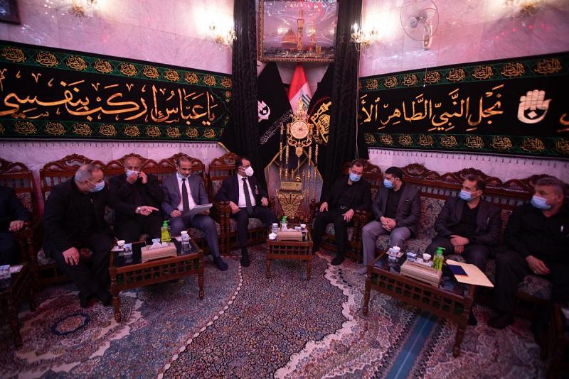 وزيرا العمل والشؤون الاجتماعيّة والزراعة يتشرّفان بزيارة العتبة العبّاسية المقدّسة ويطّلعان على الخدمات المقدّمة للزائرين