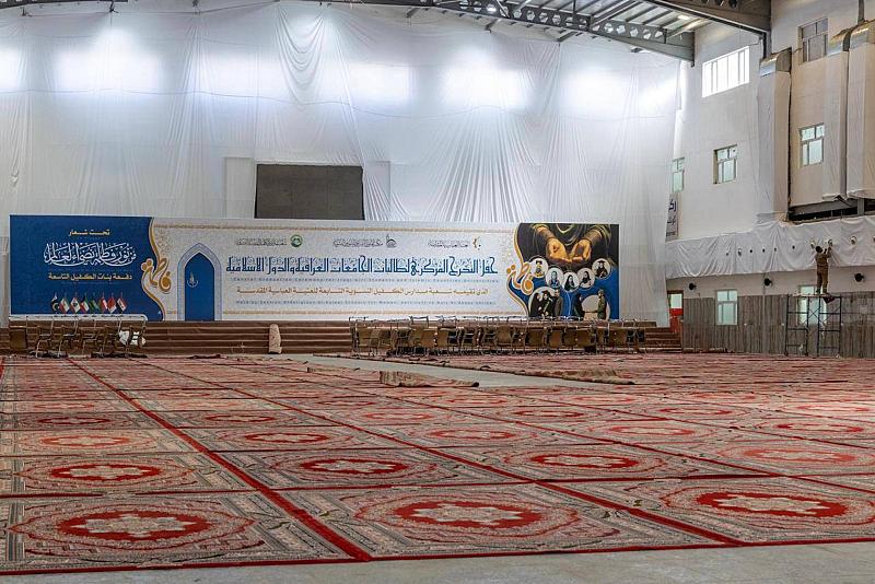 مجمع أبي الفضل العباس (عليه السلام) يباشر تحضيراته لاستقبال المشاركات في حفل تخرج دفعة بنات الكفيل