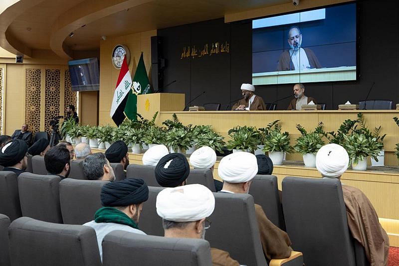 ضمن فعاليات الجلسة الصباحية الأولى.. بحث علمي يناقش حجية الشهرة عند السيد محمد الطباطبائي المجاهد