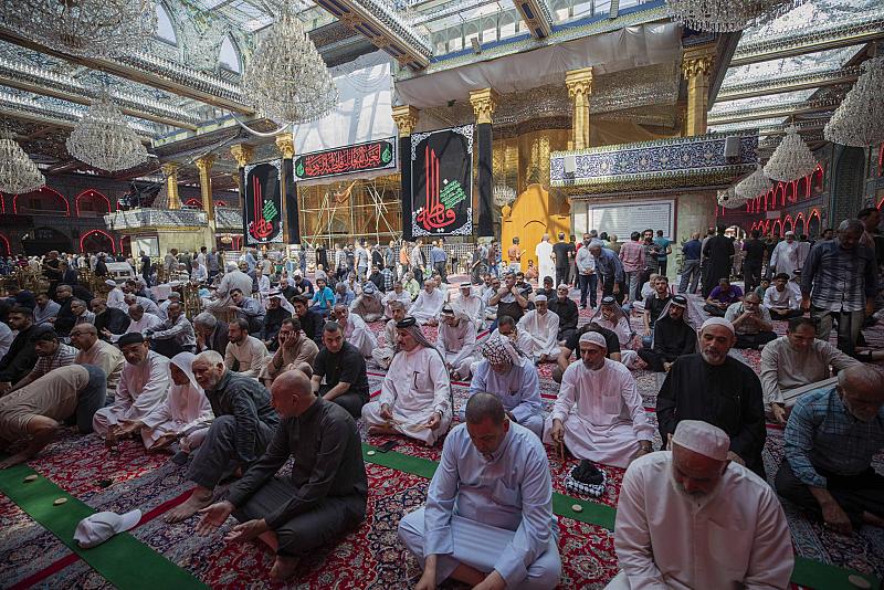 قسم الشؤون الدينية يقيم برنامجًا عزائيًا بذكرى شهادة السيدة فاطمة الزهراء (عليها السلام)