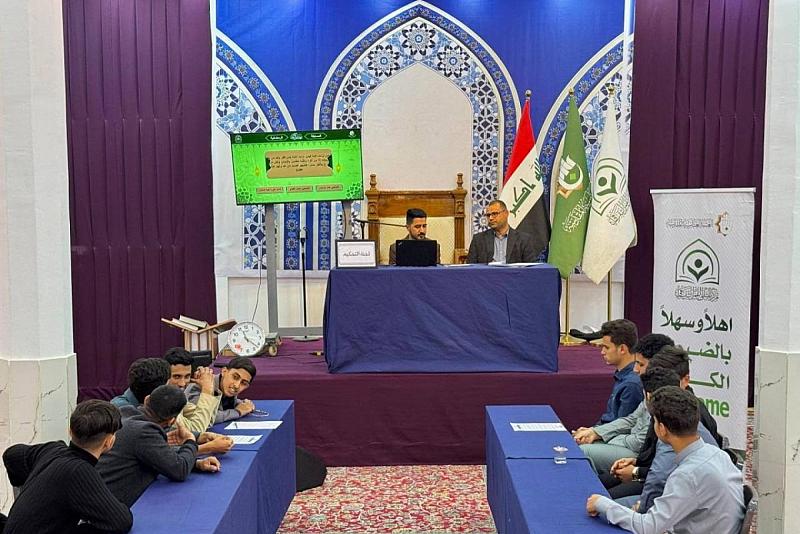 قسم الشؤون الفكرية يختتم مسابقة النور الزكي الرمضانية الثالثة في ذي قار